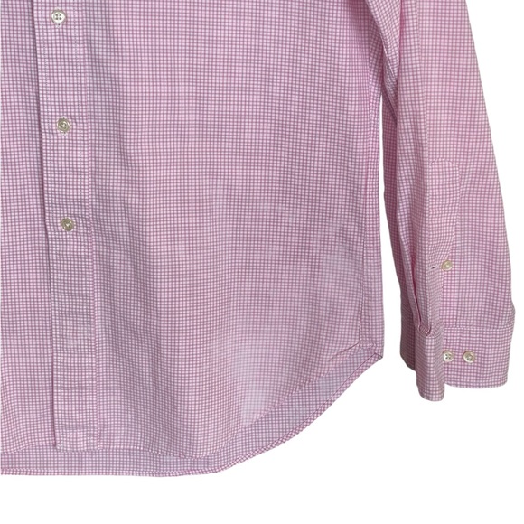 Ralph Lauren Men’s Gingham Button-Down Shirt Size Large - Picture 3 of 4